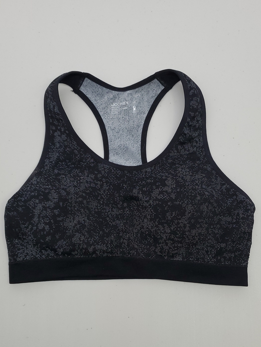 Jockey Padded Racerback Sports Bra Size Medium